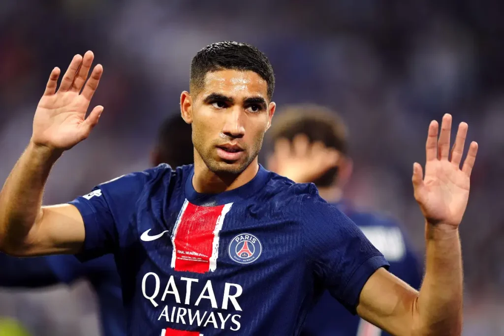 actualié football, Achraf-Hakimi
