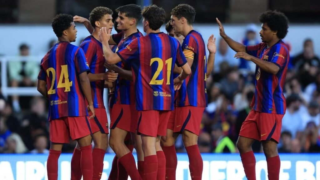 Barça battu aux tirs au but par Birmingham : Adeyemi débute, Abdelkarim