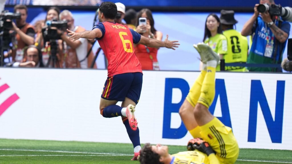 Lammens fautif, l&rsquo;Espagne file en quarts : les moments clés