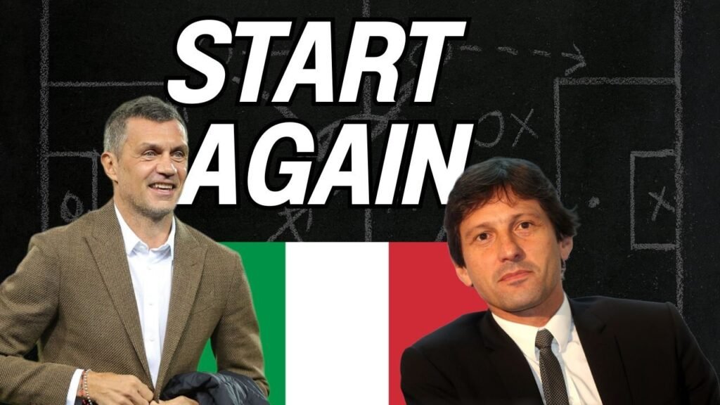 Maldini directeur technique de l&rsquo;Italie : la révolution azzurra commence