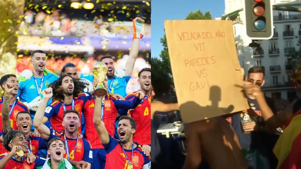 You are currently viewing Banderole Gavi-Paredes : la pique des fans espagnols après le sacre mondial