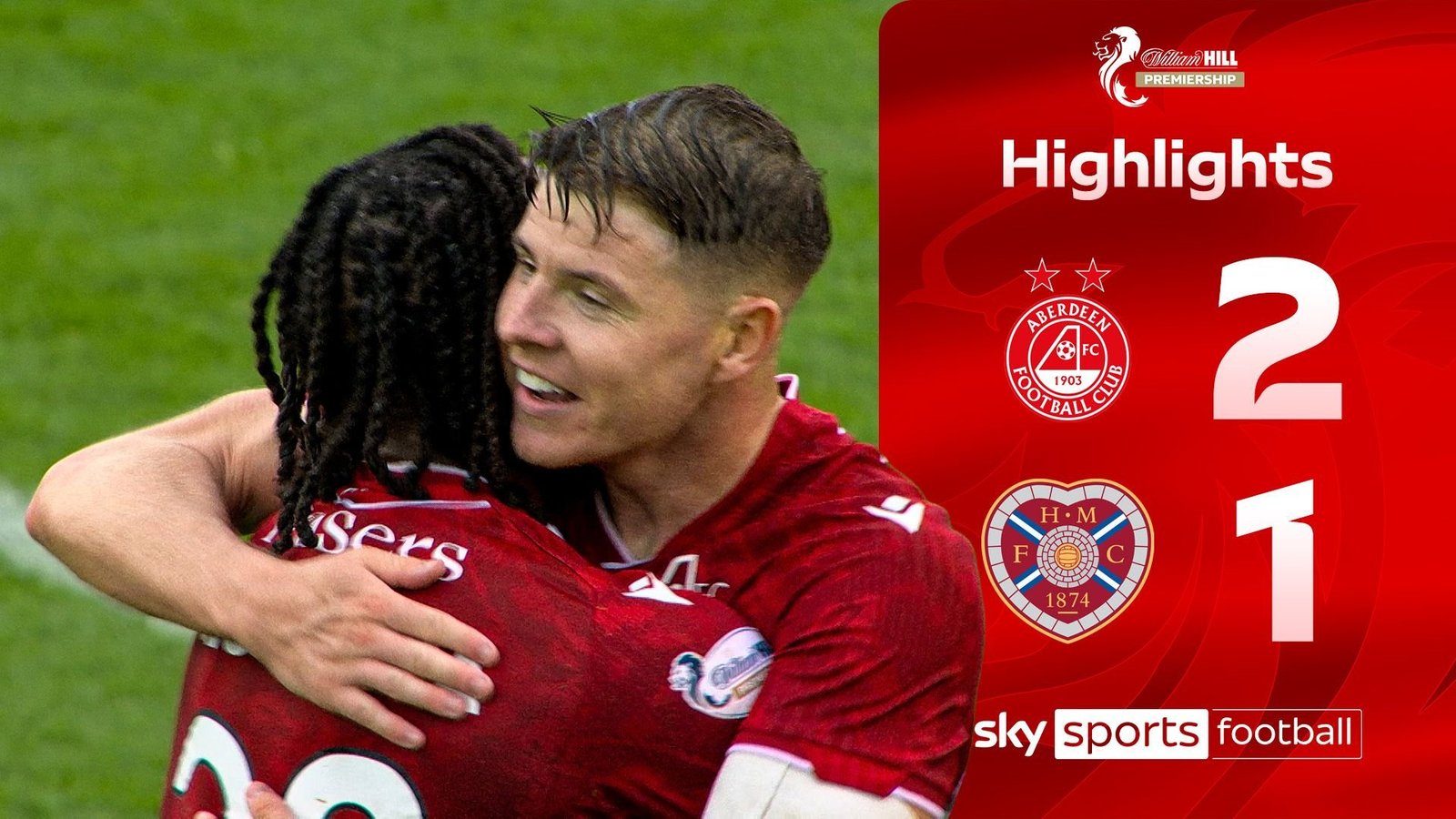 You are currently viewing Aberdeen renverse Hearts en fin de match : deux buts après la 90e minute